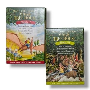 Magic Tree House Boxed sets books 1-4 and books 5-8